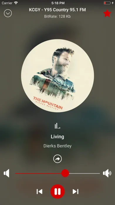 iCountry Music Radio Screenshots