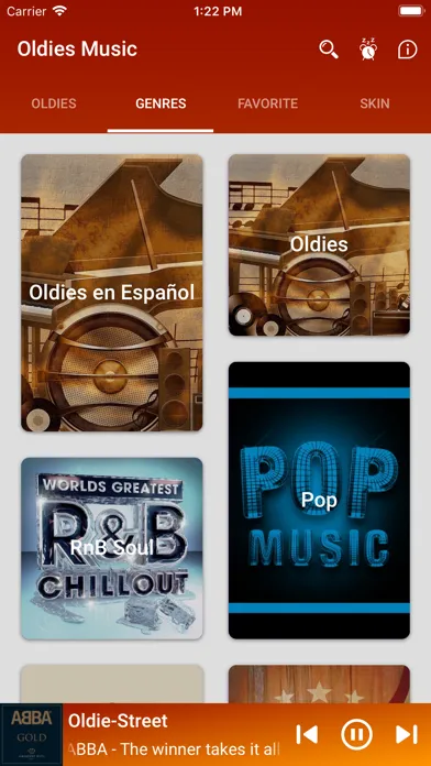 Oldies Music Radio App سکرین شاٹس