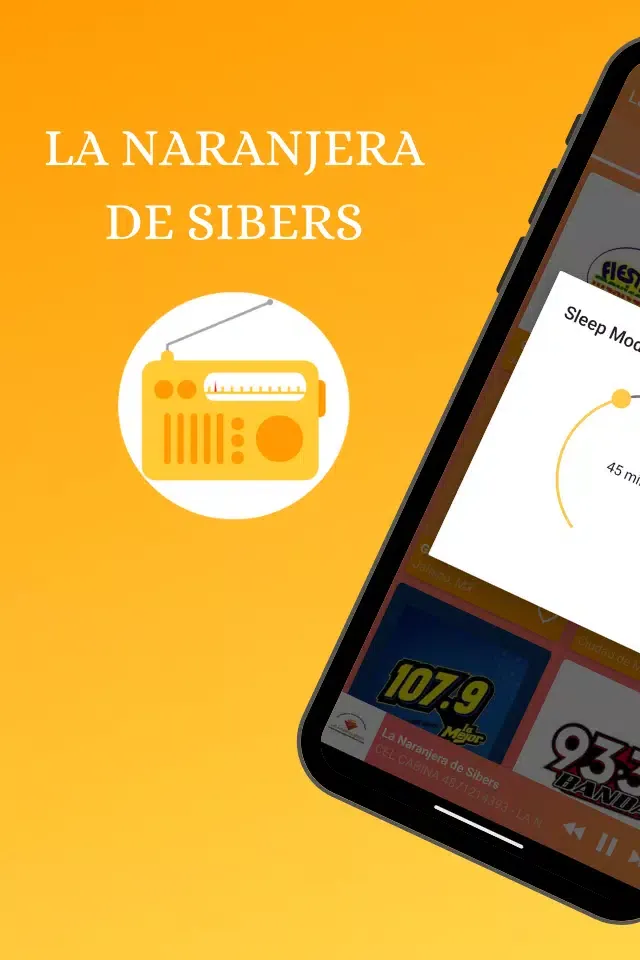 Tangkapan layar La Naranjera de Sibers Radio
