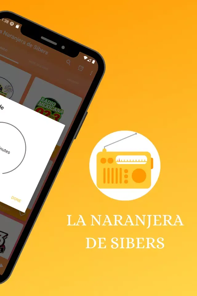 Tangkapan layar La Naranjera de Sibers Radio