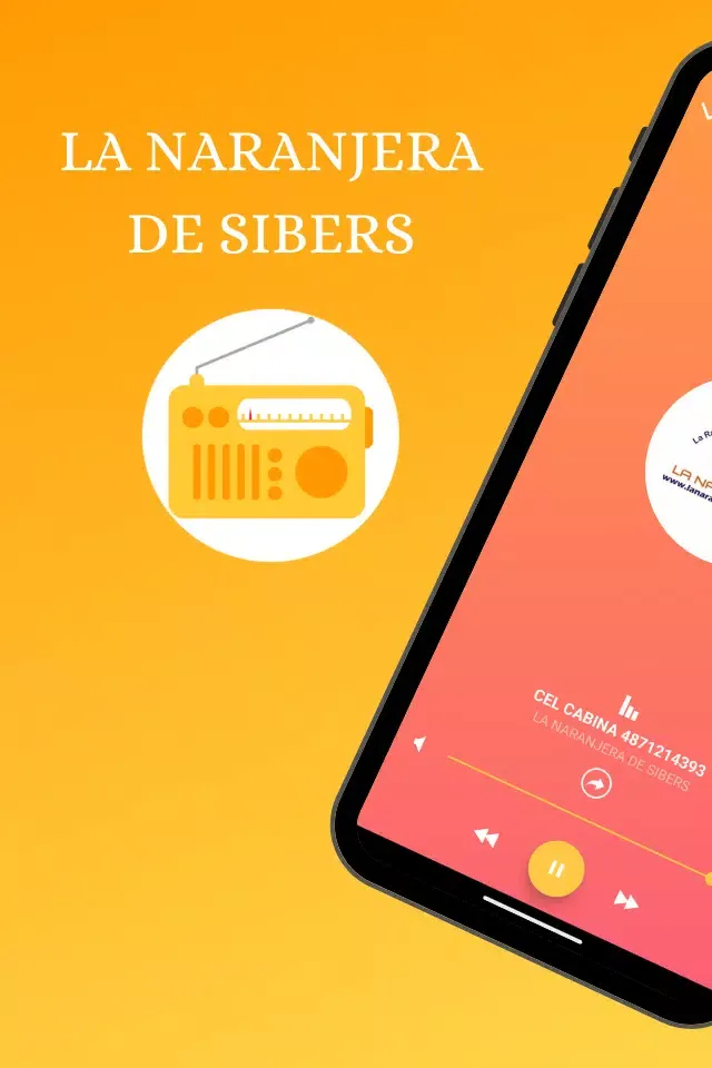 Tangkapan layar La Naranjera de Sibers Radio