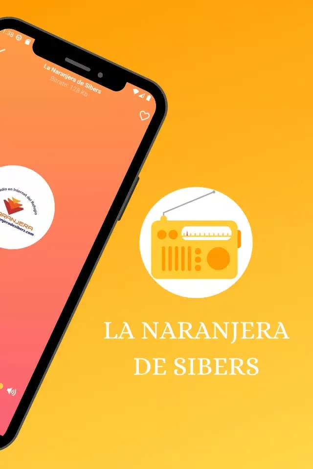 Tangkapan layar La Naranjera de Sibers Radio