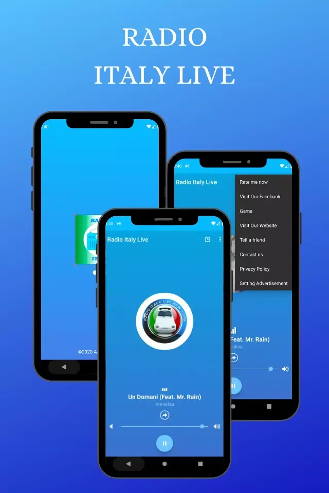 Radio Italy Live স্ক্রিনশট