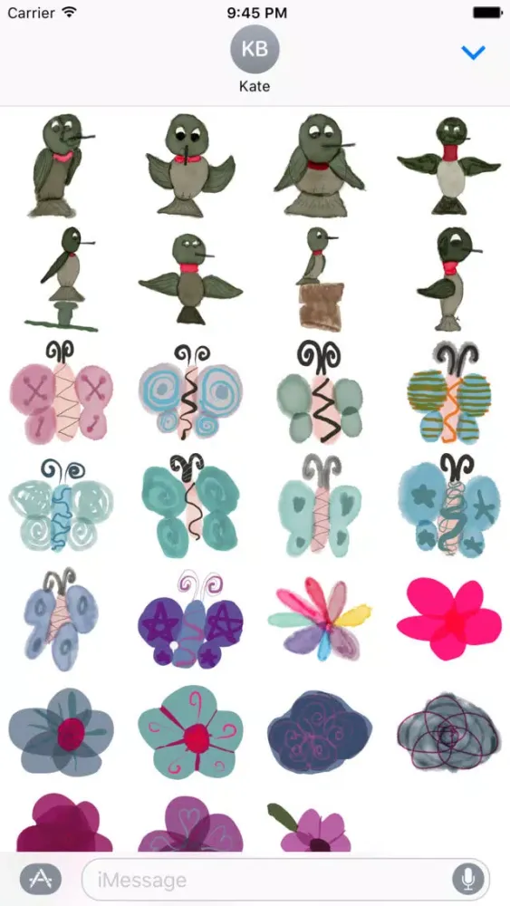 Capturas de tela do Samantha's Wings & Things