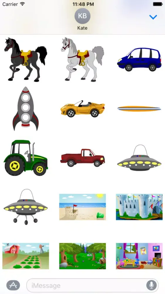 Capturas de pantalla de Sticker Scenes