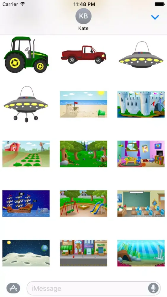 Capturas de pantalla de Sticker Scenes