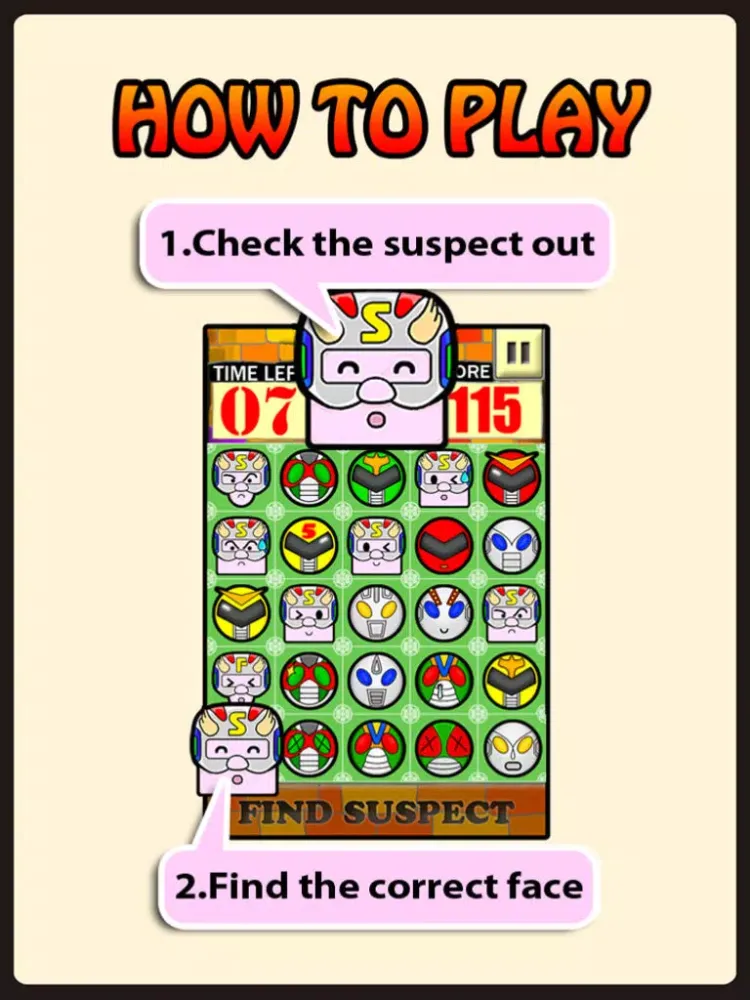Capturas de tela do Find Suspect-Superman Version iPad 