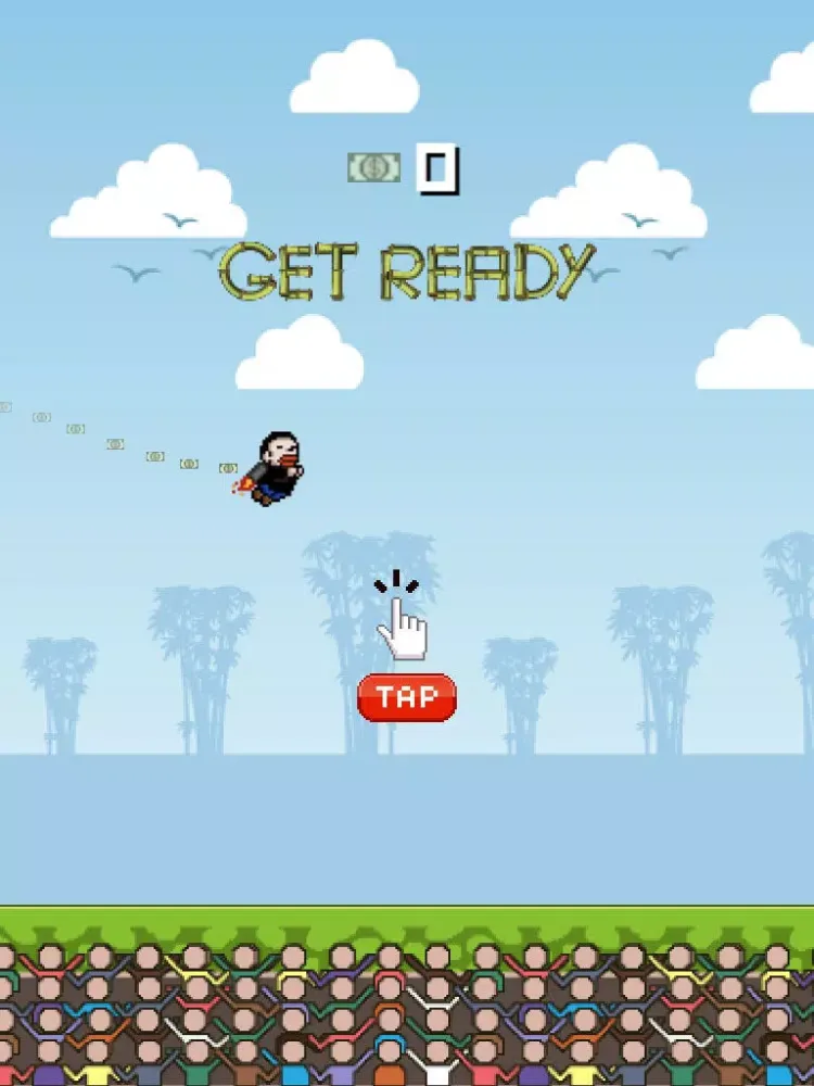 ภาพหน้าจอของ Flappy Dead Or Alive iPad 