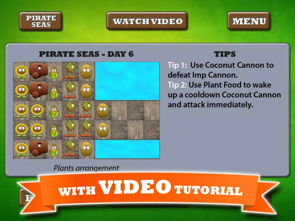 Capturas de pantalla de Unofficial Guide for "Plants vs Zombies 2" HD iPad 