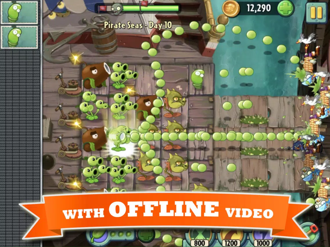 Screenshot di Offline Guide For Plants vs. Zombies 2 HD iPad 