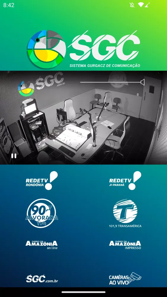 Screenshot di SGC Play