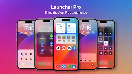 Zrzuty ekranu Launcher OS 18 Pro, Phone 15