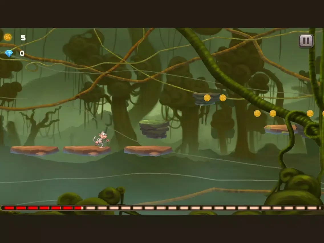 The Chimp Jump iPad  Screenshots