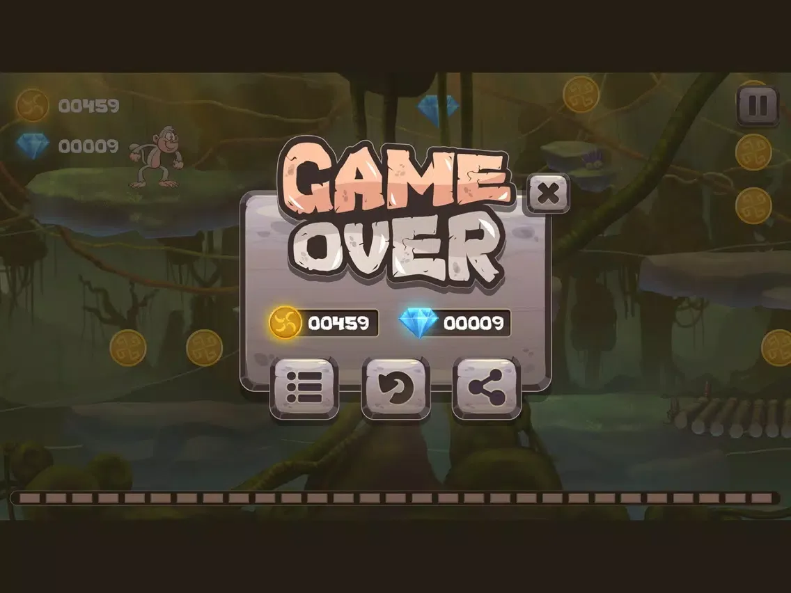 The Chimp Jump iPad  Screenshots