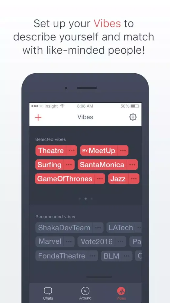 Capturas de pantalla de Shaka - Who's on your vibe?