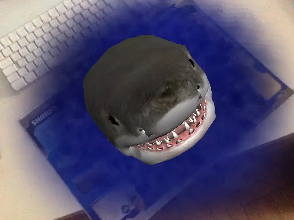 Tangkapan layar Appshaker Augmented Reality - Shark iPad 