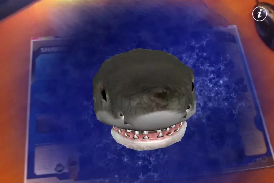 Tangkapan layar Appshaker Augmented Reality - Shark