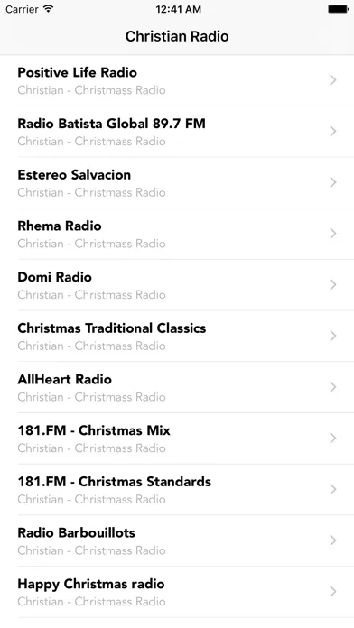 Captures d'écran de Free Christian Radio - Top Worship Faith Songs & Music (For bible & jesus lovers)