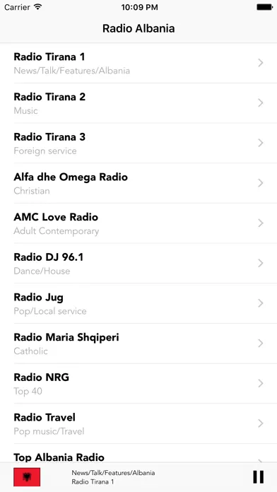Albanian Radio Shqip Screenshots