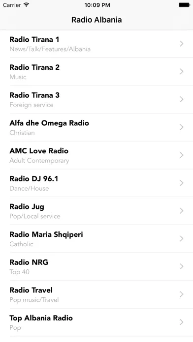 Albanian Radio Shqip Screenshots