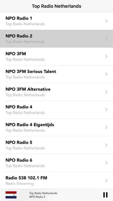 ภาพหน้าจอของ 260+ Radio Netherlands Online Live Nl nederland Fm