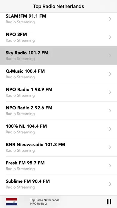 ภาพหน้าจอของ 260+ Radio Netherlands Online Live Nl nederland Fm
