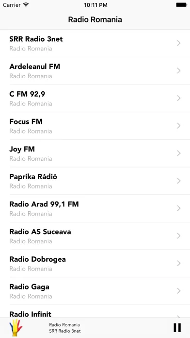 Radio Romania: Online Free Live FM Radios Stations Screenshots