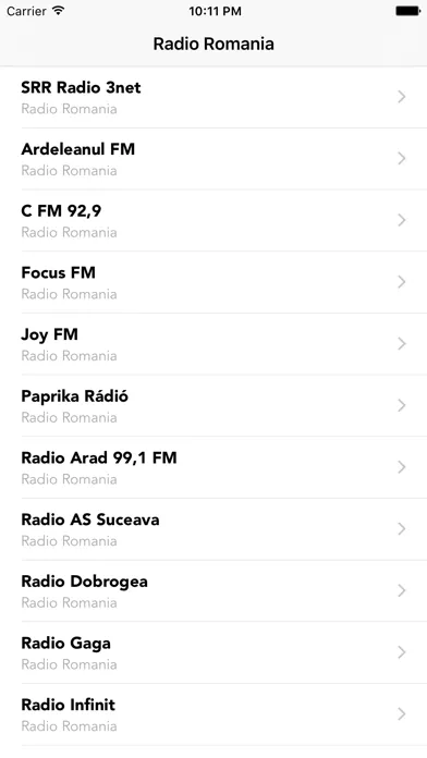 Radio Romania: Online Free Live FM Radios Stations Screenshots