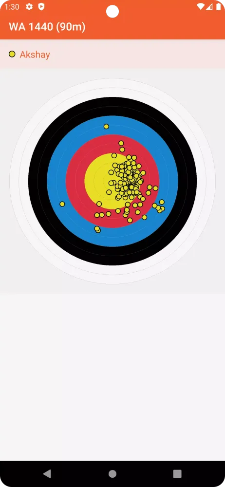 Archery Scoresheets Ekran Görüntüleri