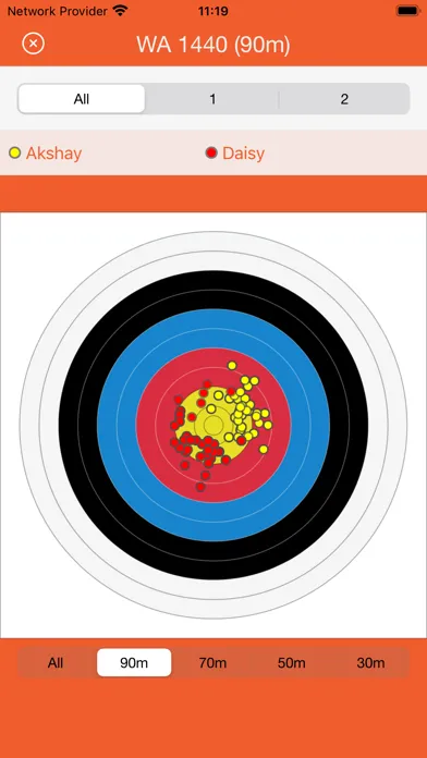 Archery Scoresheets Screenshots