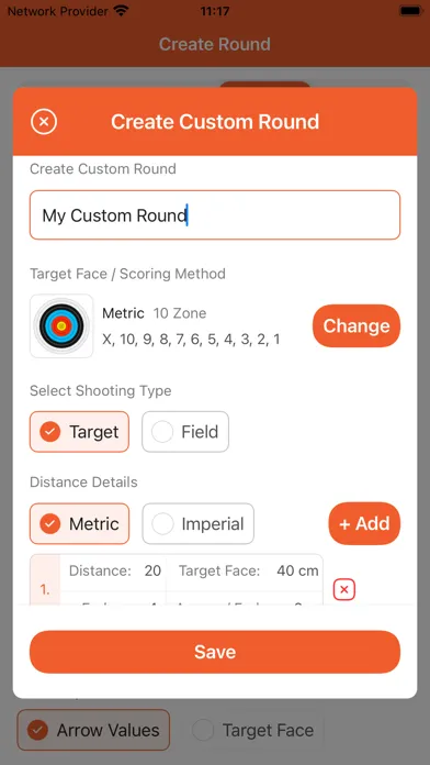 Archery Scoresheets Screenshots