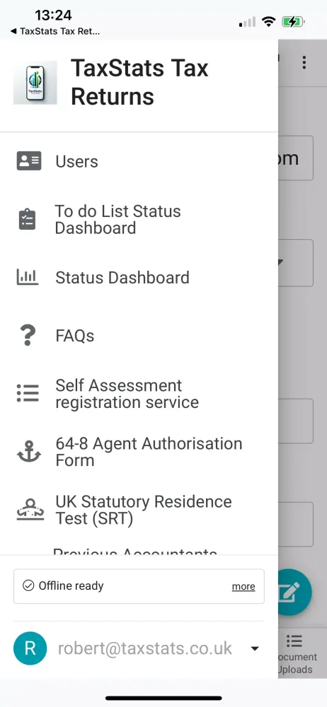 TaxStats Tax Returns স্ক্রিনশট