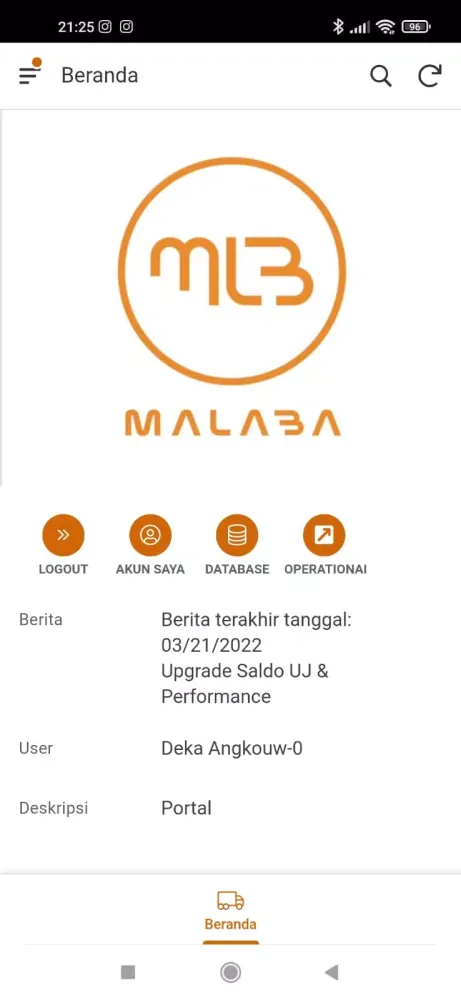 Portal Malaba Screenshots