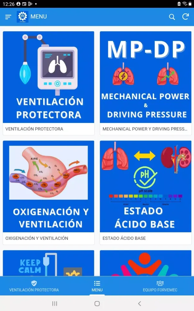 Tangkapan skrin VENTILACION PROTECTORA
