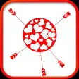Valentains Arrows Archery Masters Heart Dart Shot