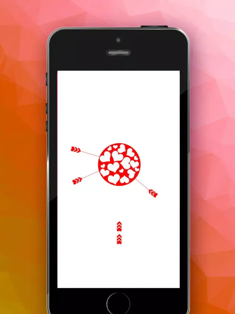 Capturas de tela do Valentains Arrows Archery Masters Heart Dart Shot iPad 