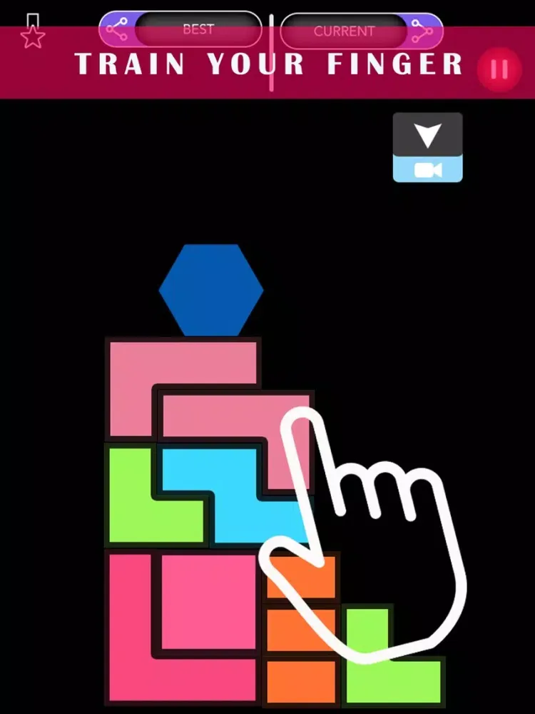 Capturas de pantalla de Hexa Blast Pong: Bash Blocks To Down iPad 
