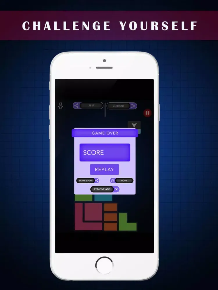 Capturas de pantalla de Hexa Blast Pong: Bash Blocks To Down iPad 
