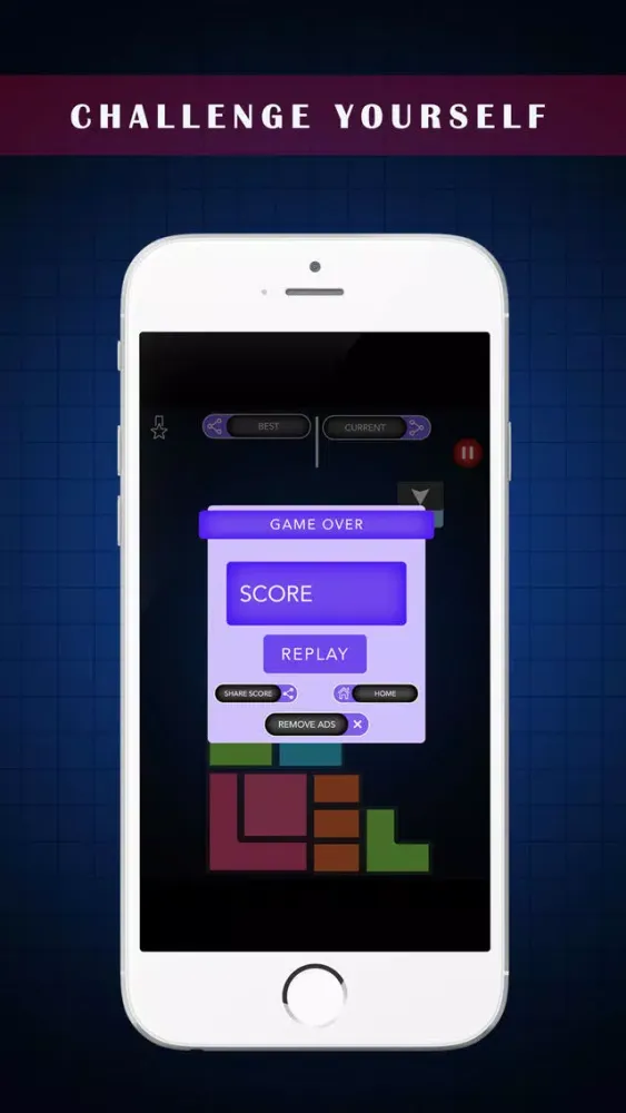 Capturas de pantalla de Hexa Blast Pong: Bash Blocks To Down