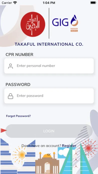 Capturas de tela do Smart Takaful