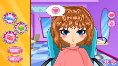 Zrzuty ekranu Fashion hairstyles hair salon