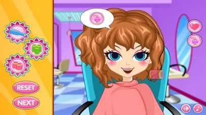 Zrzuty ekranu Fashion hairstyles hair salon