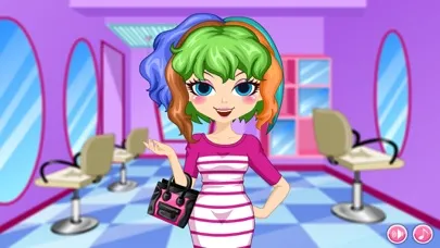 Zrzuty ekranu Fashion hairstyles hair salon