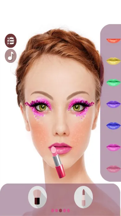 Zrzuty ekranu Makeup Guide Edu