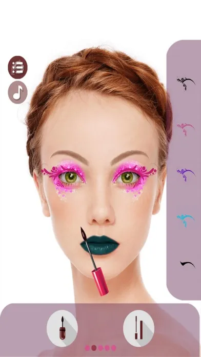 Zrzuty ekranu Makeup Guide Edu