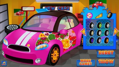 Tangkapan layar Simulation of car maintenance