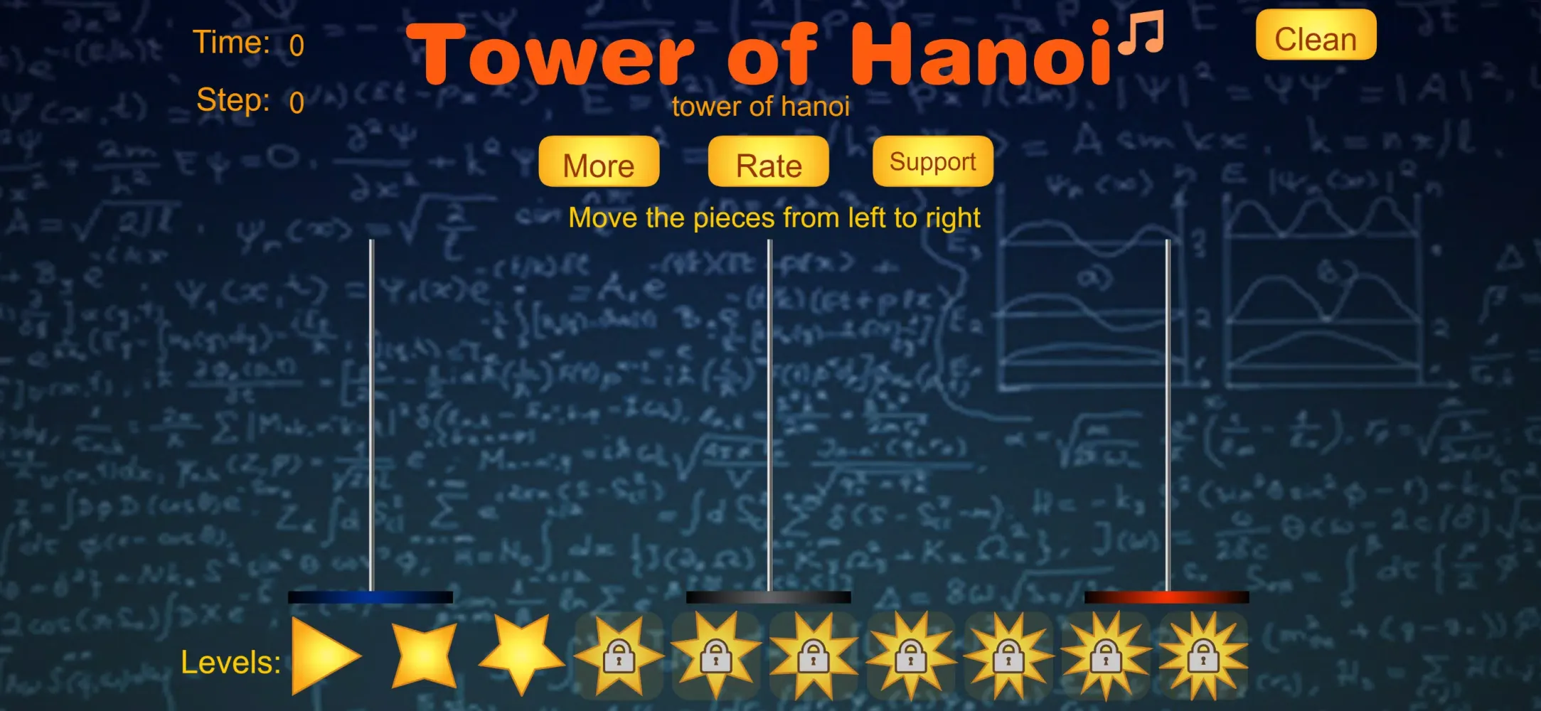 Captures d'écran de Tower of Hanoi