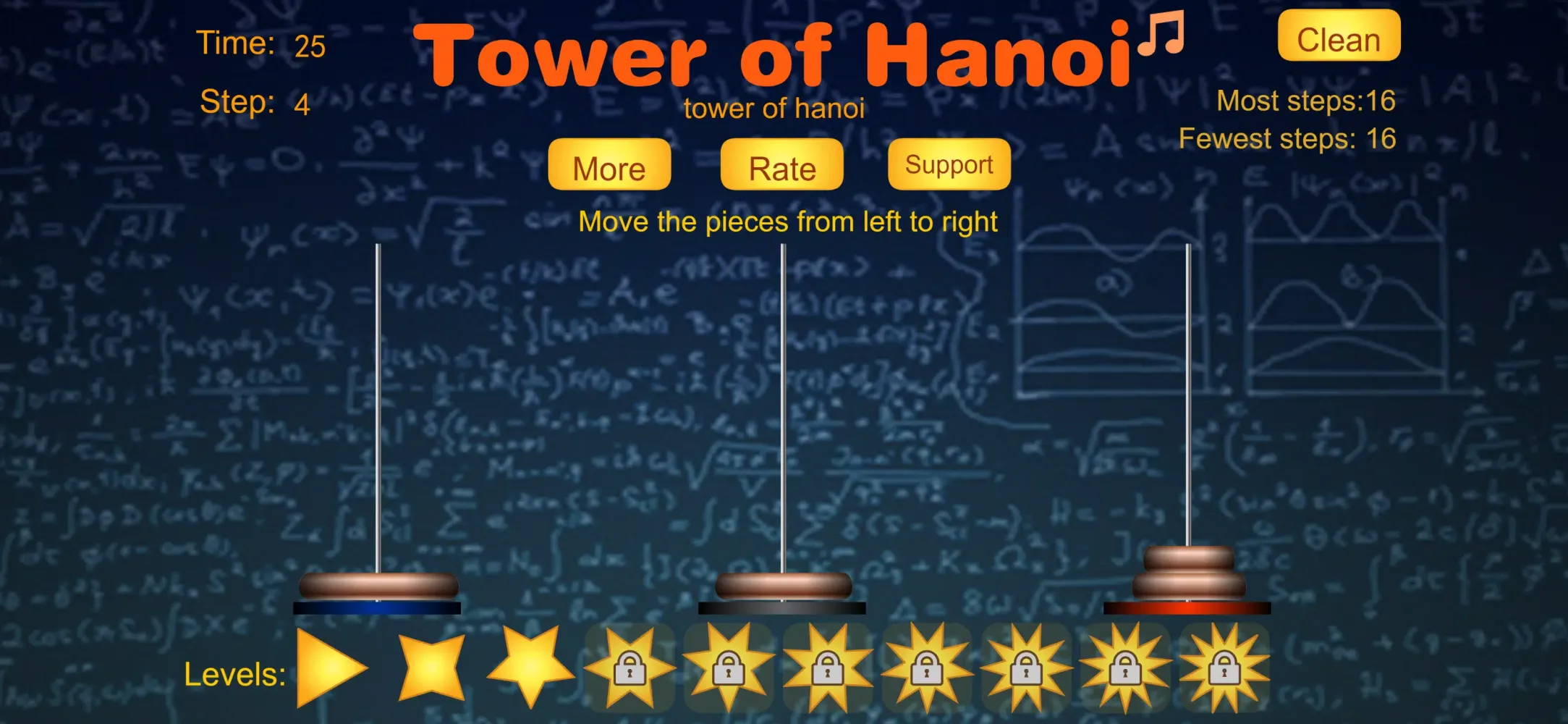 Captures d'écran de Tower of Hanoi