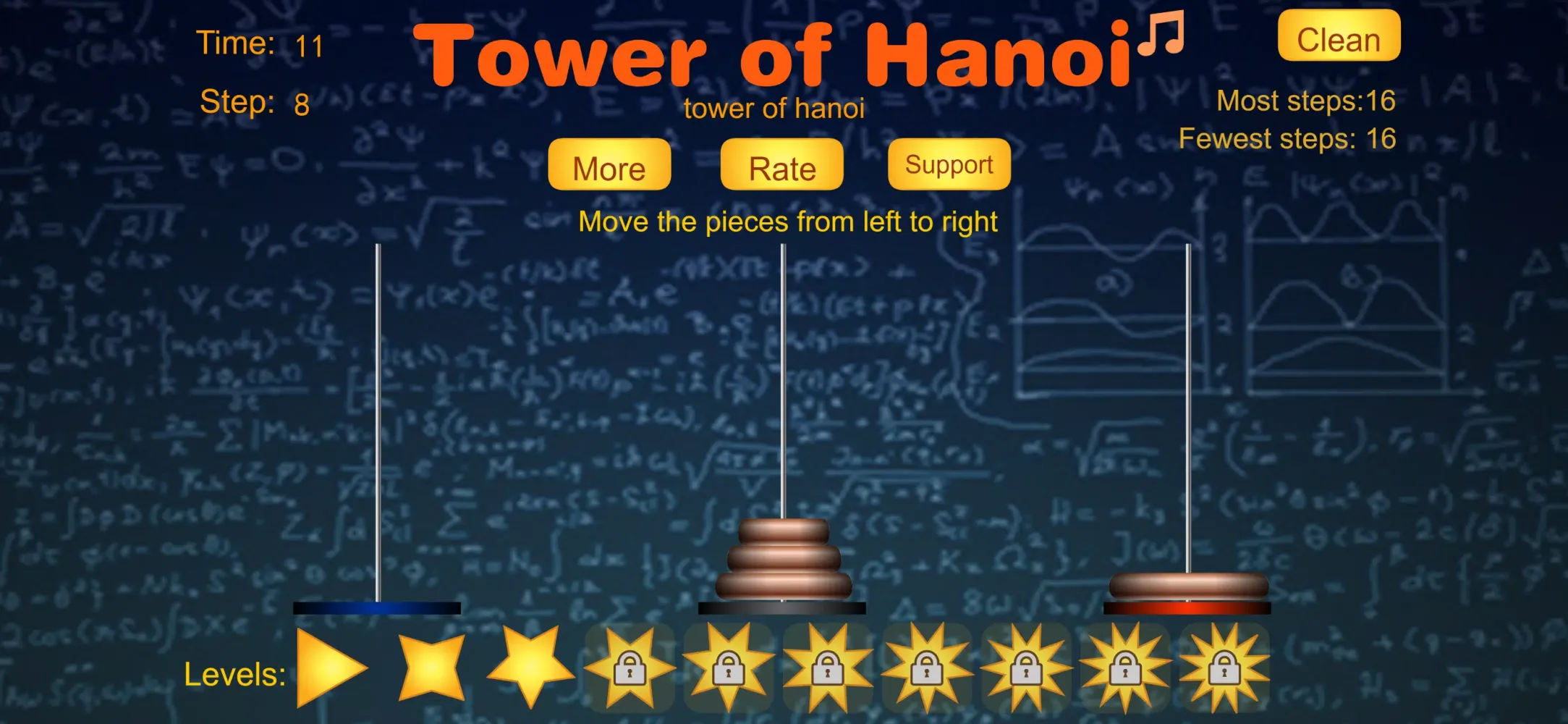 Captures d'écran de Tower of Hanoi