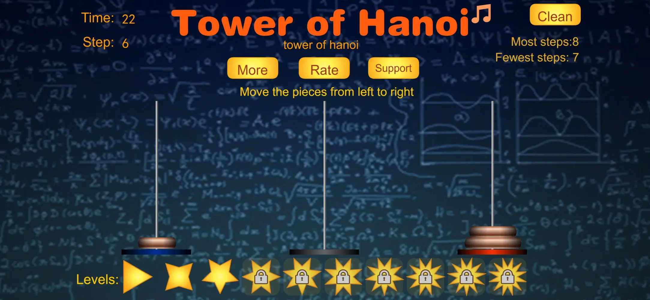 Captures d'écran de Tower of Hanoi